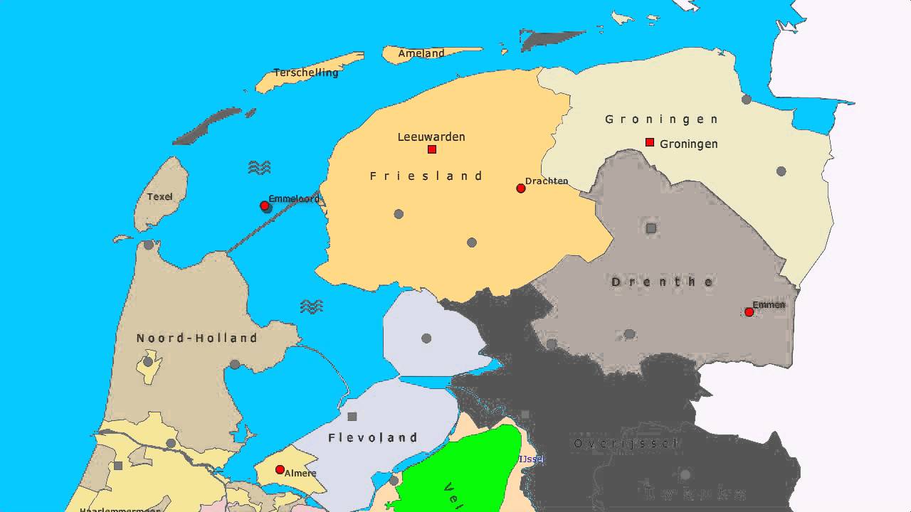 Topografie Noord-Nederland - YouTube - Welke Provincies Vallen Onder Regio Noord