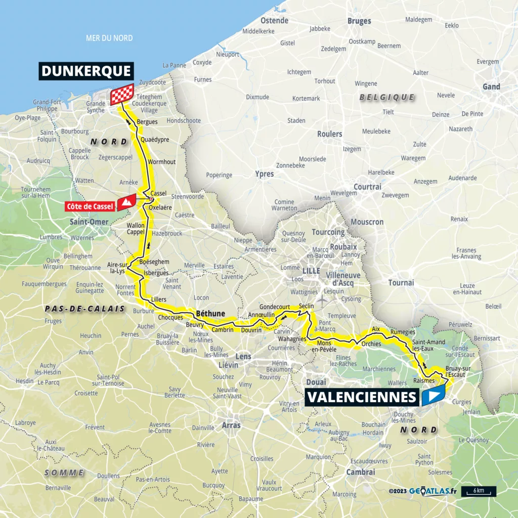 Tour De France 2025 Start - Elora Meaghan - Hoeveel Kilometer Is De Tour De France
