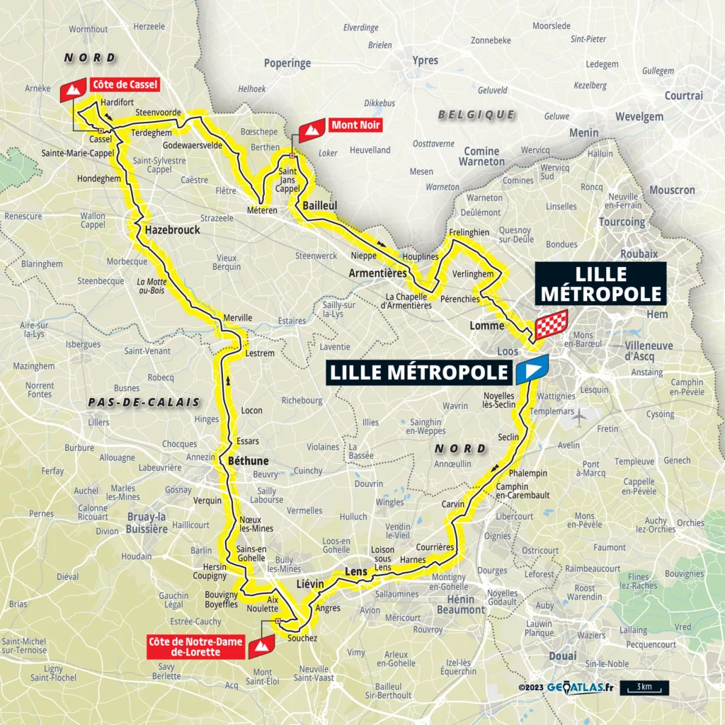 Tour De France Stage 1 2025 - Daisy Faith - Meeste Etappezeges In 1 Tour De France