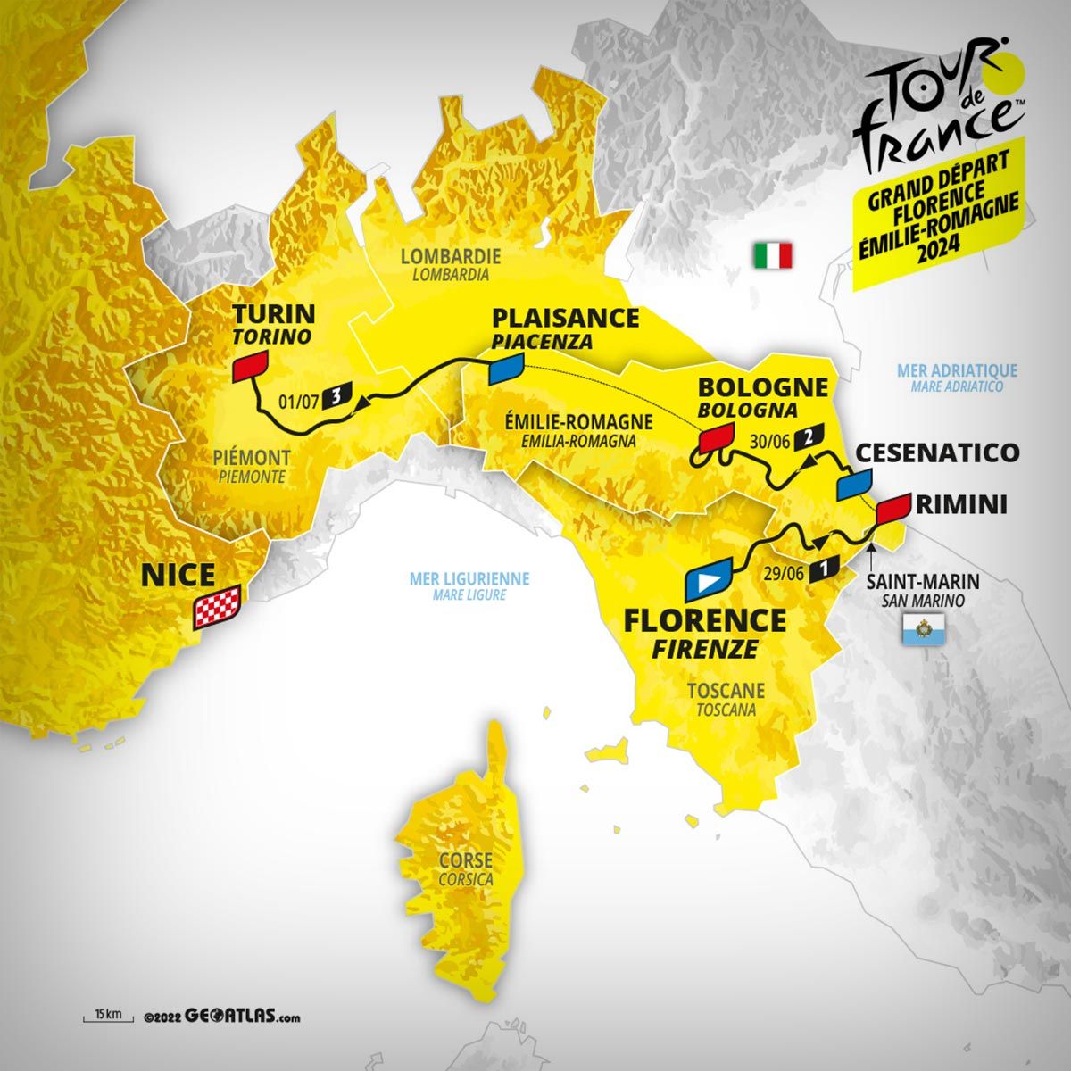Tour De Francia 2024 Etapas Y Recorrido - Bel Fidelia - Waar Begint De Tour De France