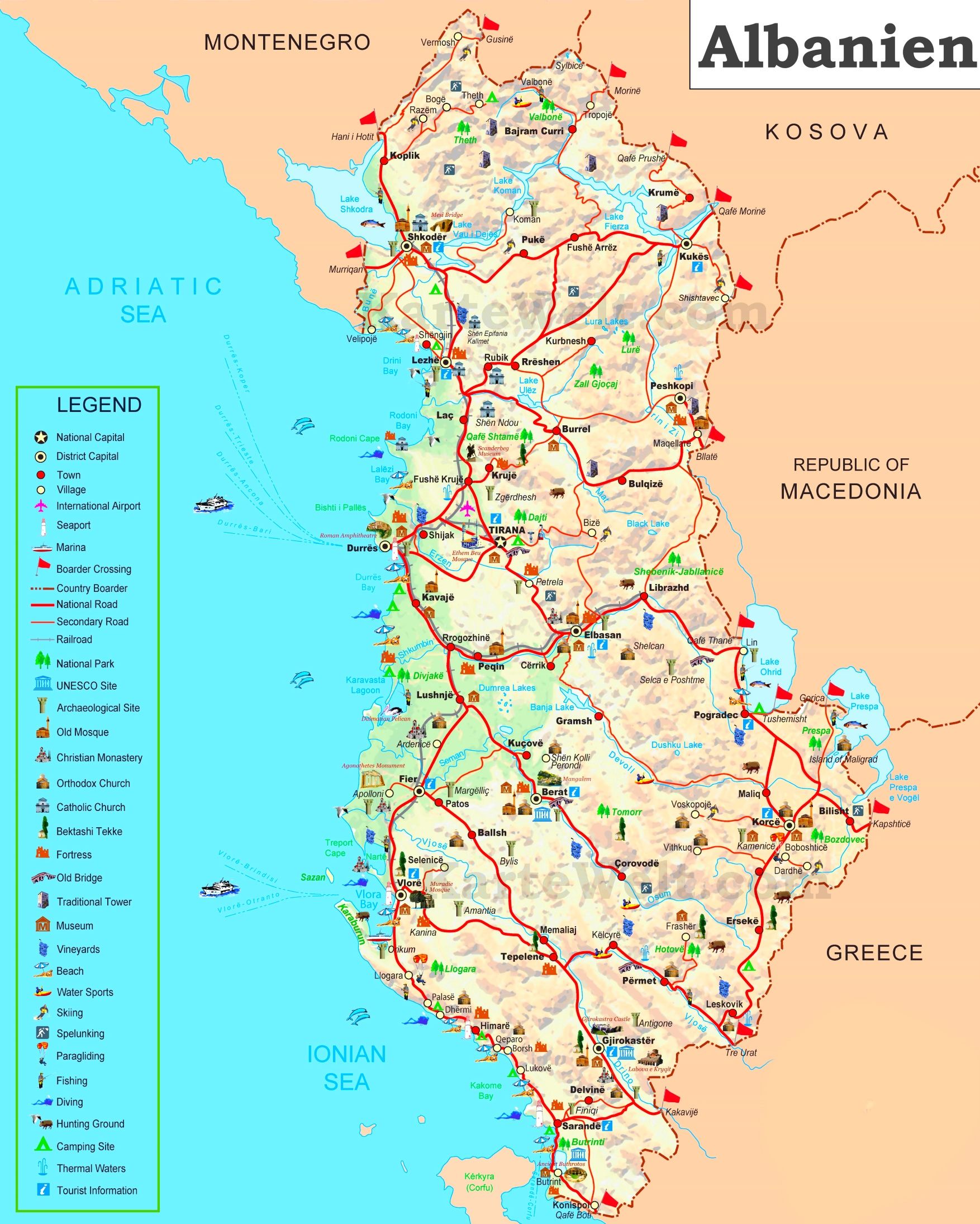 Wat Is De Hoofdstad Van Albanië
