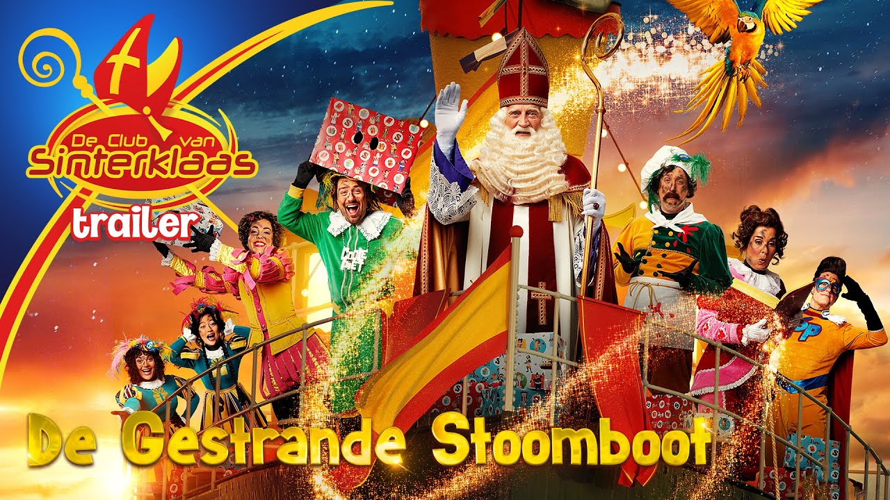 TRAILER - DE CLUB VAN SINTERLAAS FILM: DE GESTRANDE STOOMBOOT (2023 - Hoe Heet De Stoomboot Van Sinterklaas