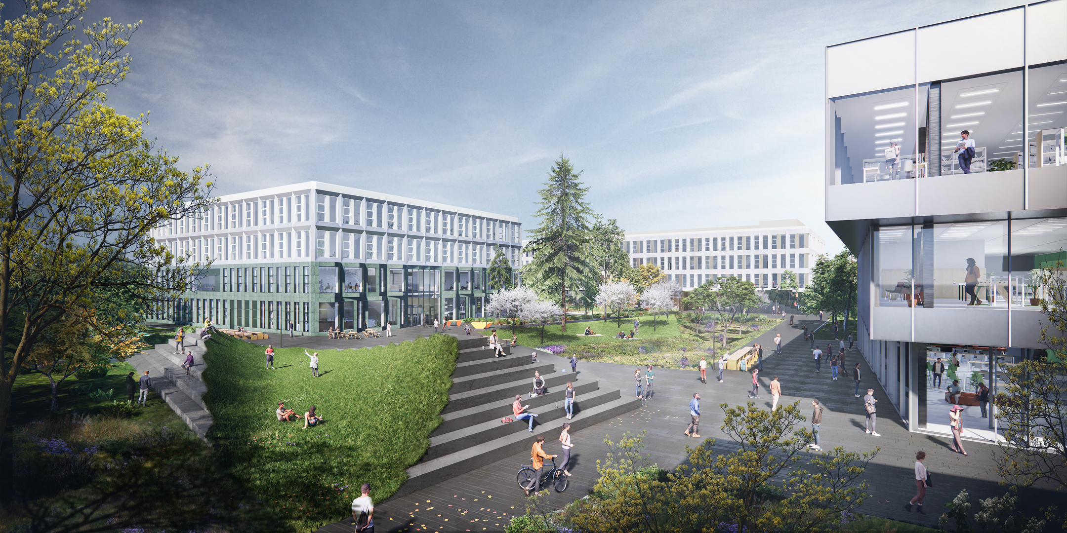 Transformed campus for Fontys Hogescholen in Eindhoven - Hollandse Nieuwe - Fontys Ondernemerschap En Retail Management