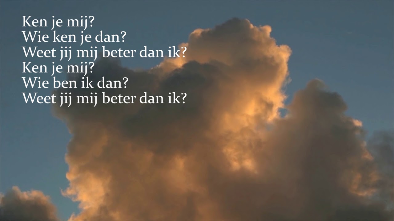 Trijntje Oosterhuis - Ken je mij, wie ben ik dan - YouTube - Berichtje Dat Ik Aan Je Denk