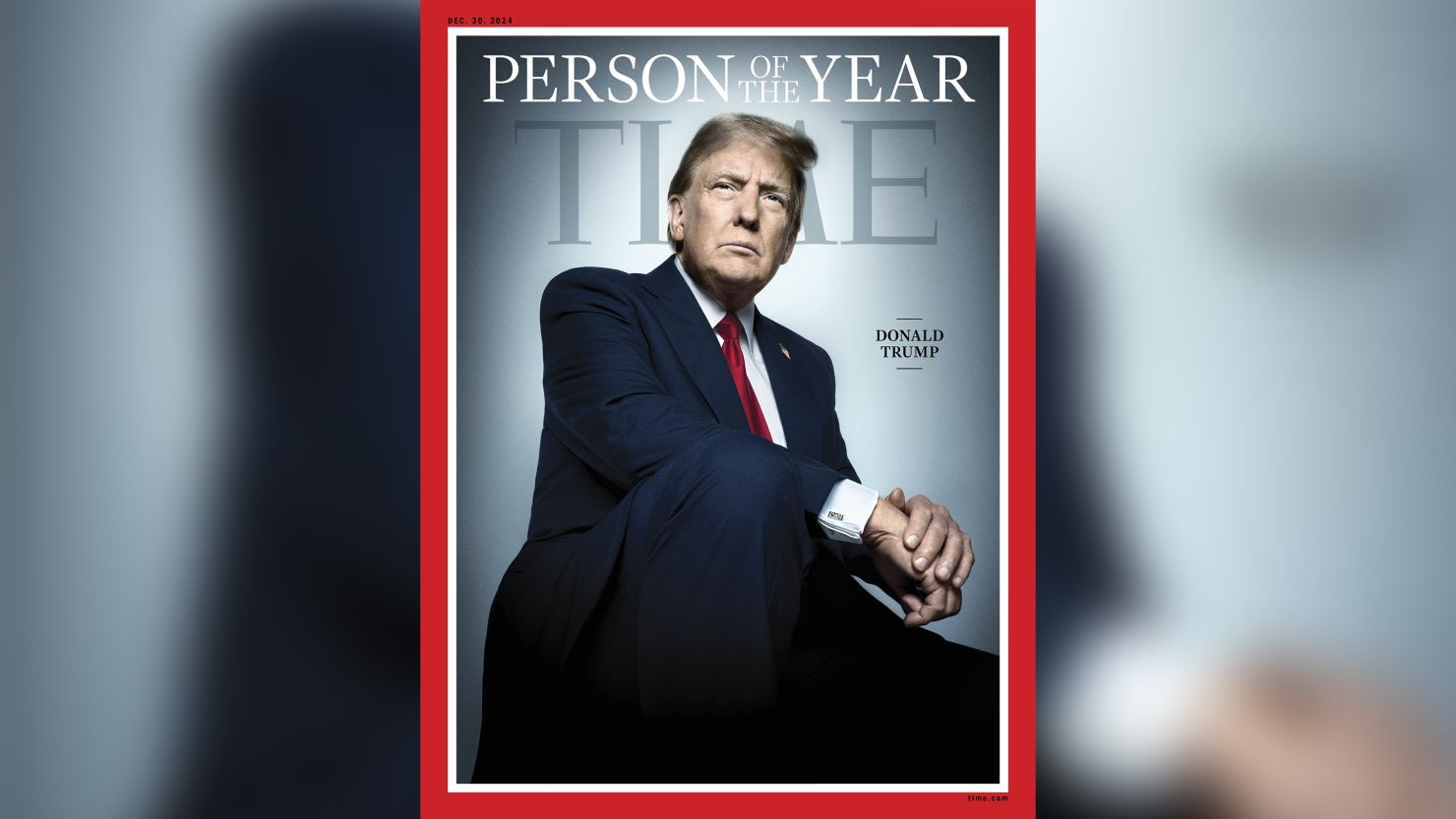 Trump named Time’s ‘Person of the Year’ for second time | CNN Politics - Hoe Lang Mag Trump Nog President Zijn