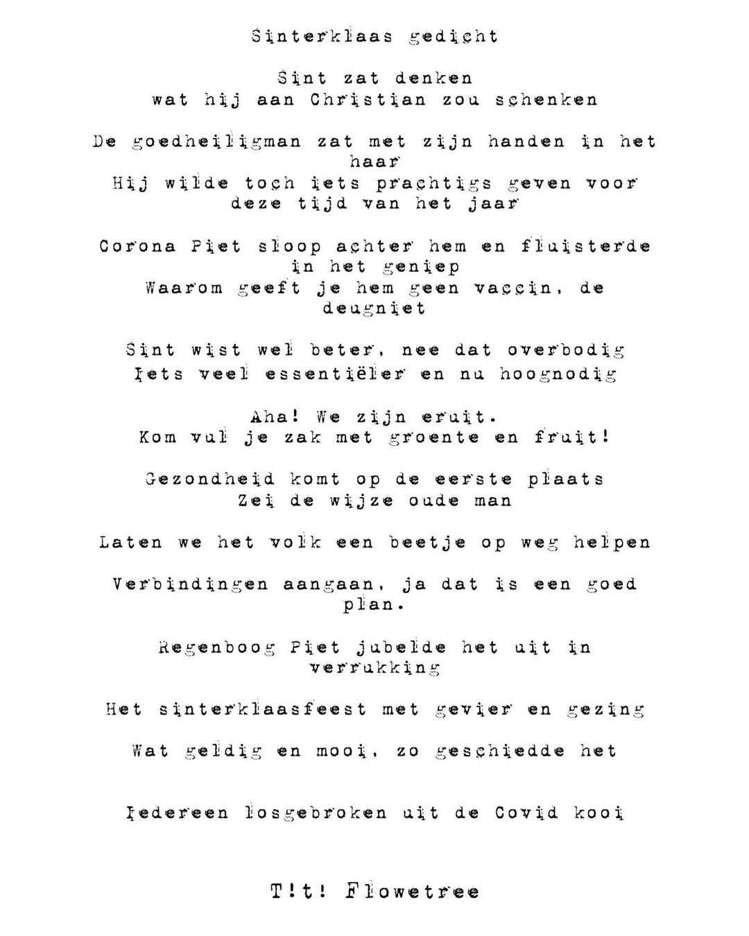 T.T. poet on Instagram: “Sinterklaas gedicht Sint zat denken wat hij - Sint Zat Te Denken Wat Hij Jou Zou Schenken