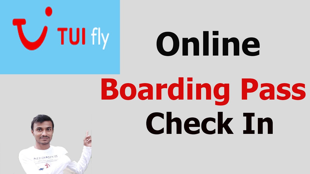 tuifly online boarding pass check in - YouTube - Hoe Ziet Een E Ticket Eruit Tui