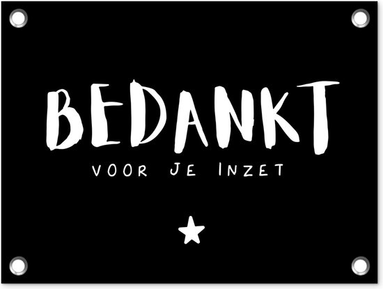 Bedankt Voor Je Inzet Collega