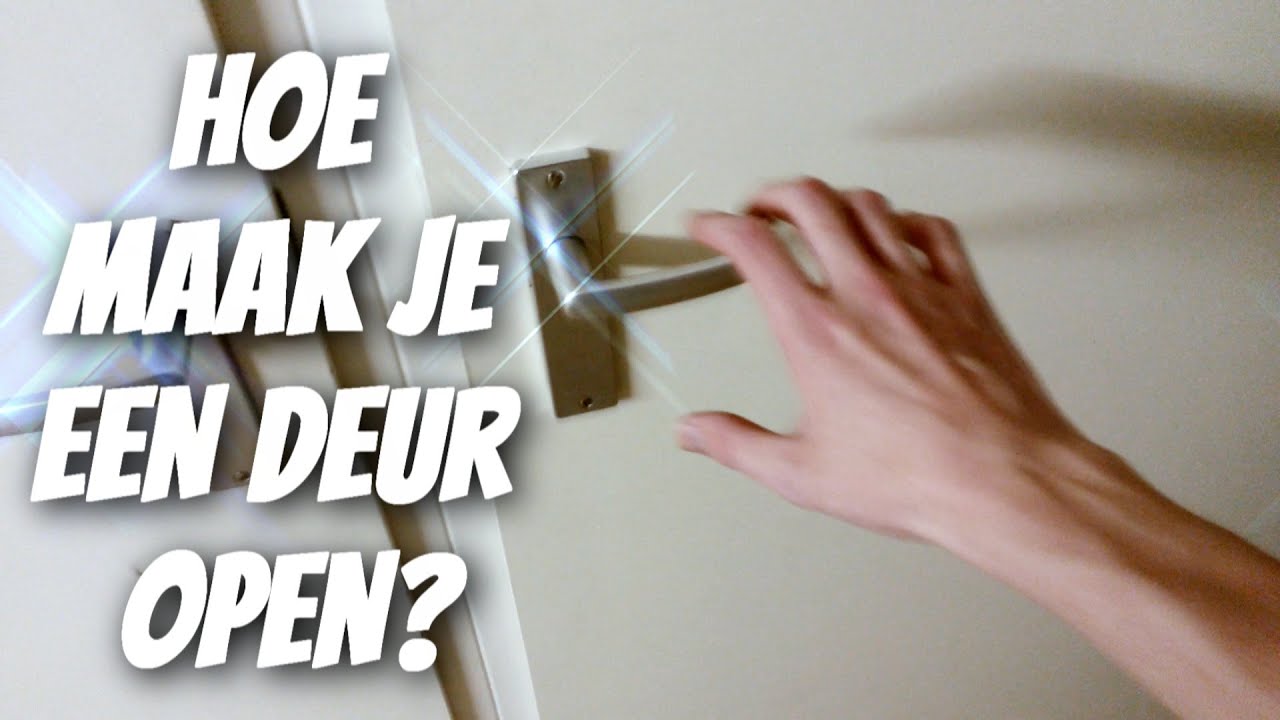 TUTORIAL: Hoe maak je een deur open? - YouTube - Wat Doe Je Na De Havo