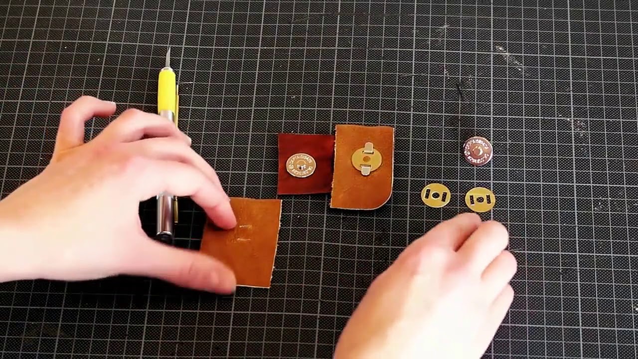 Tutorial - Hoe maak je een magneet sluiting voor tassen? I DIY I Gusti - Hoe Maak Je Een Magneet