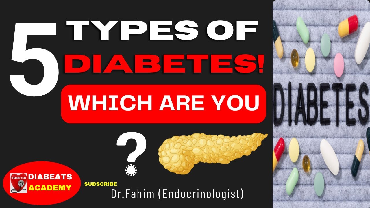 Types of Diabetes | Type 2 diabetes | All 5 Diabetes types clearly - Welke Soorten Diabetes Zijn Er