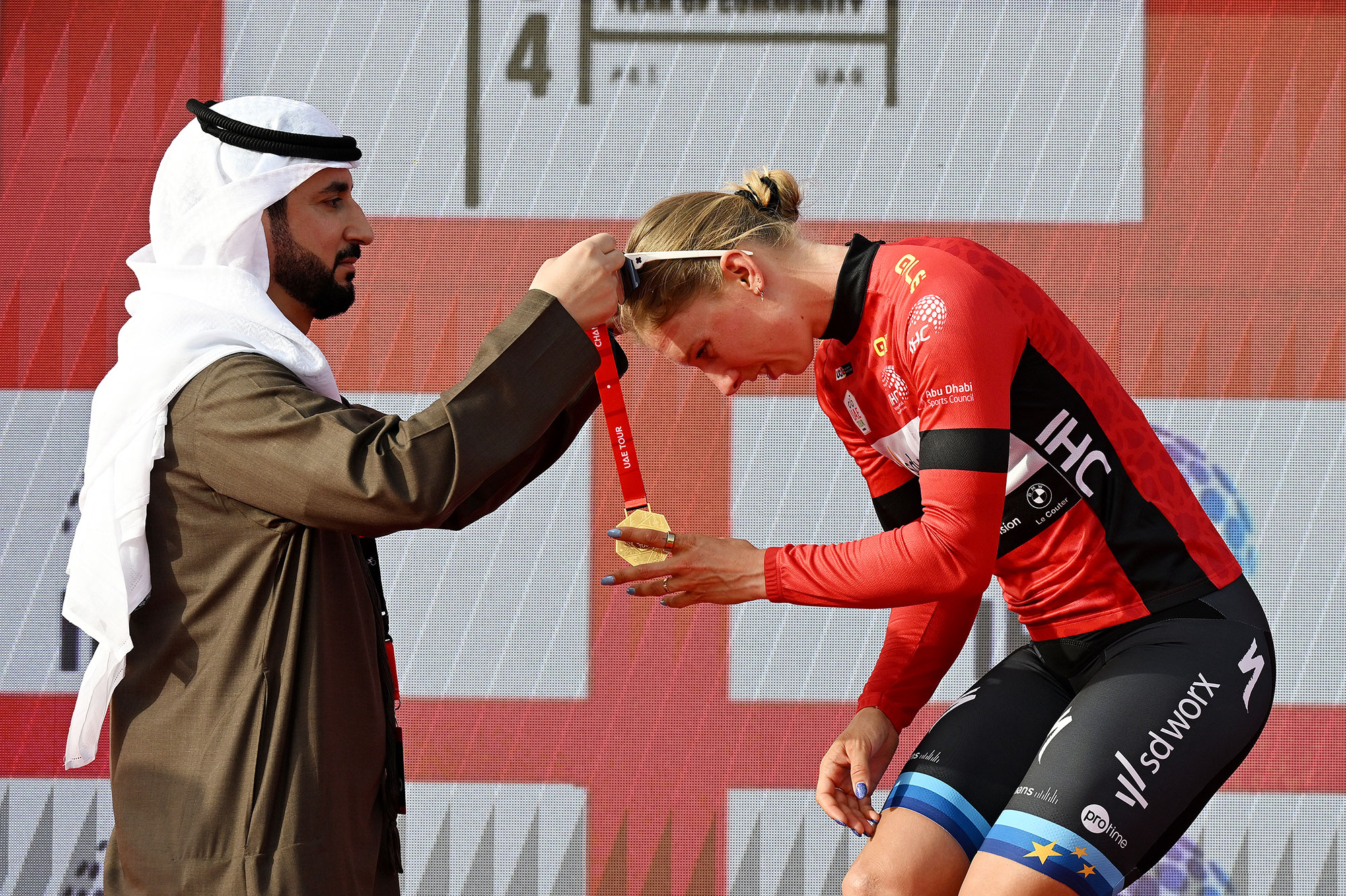 UAE Tour Women: Lorena Wiebes wins stage 2 as GC battle kicks off in - Lorena Wiebes Familie Van Minister Wiebes
