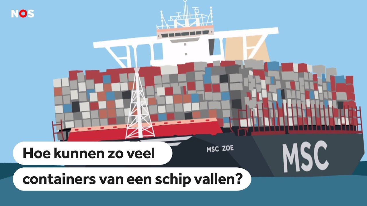 UITGELEGD: Hoe kunnen zo veel containers van een schip vallen? - YouTube - Hoeveel Containers Kunnen Er Op Een Schip