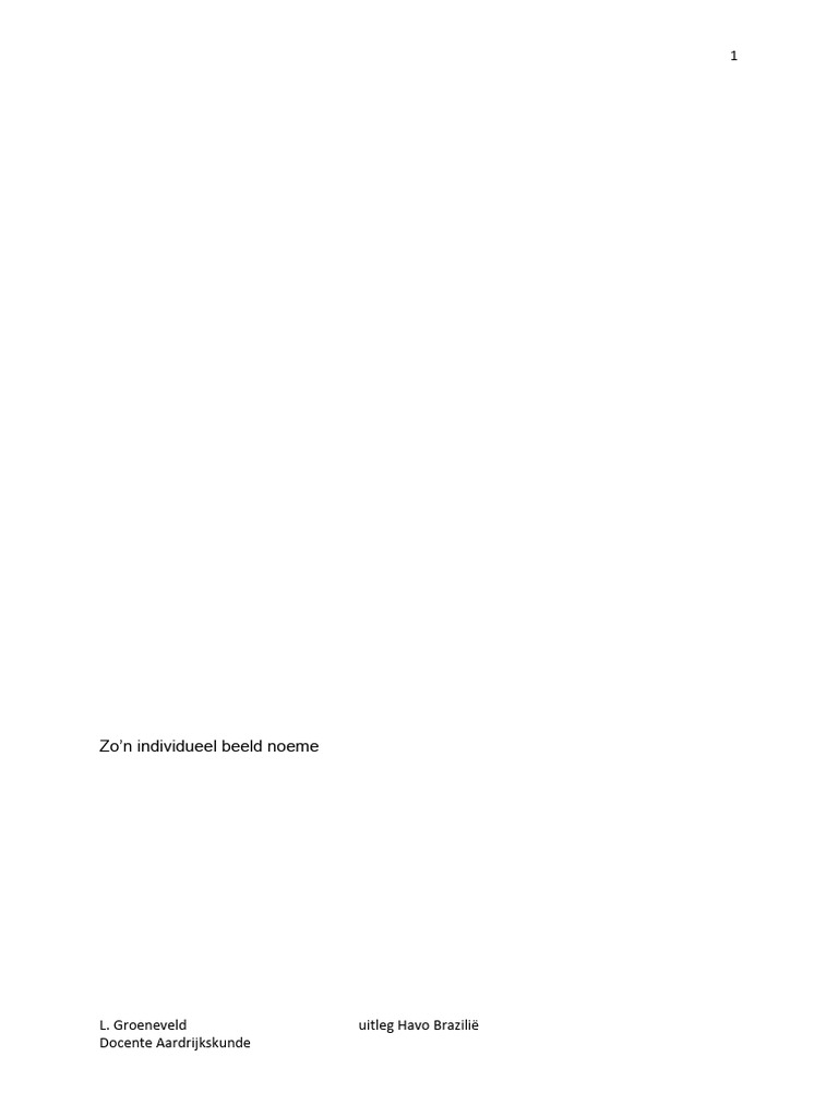 Uitleg Brazilië | PDF - Nederlands Brazilie Van 1630 Tot 1654