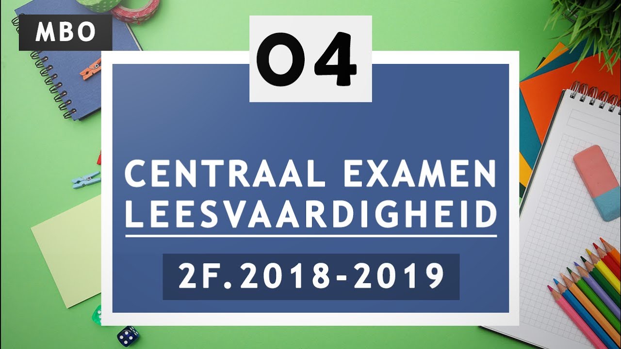 Mbo Nederlands 2f Oefenexamen Antwoorden
