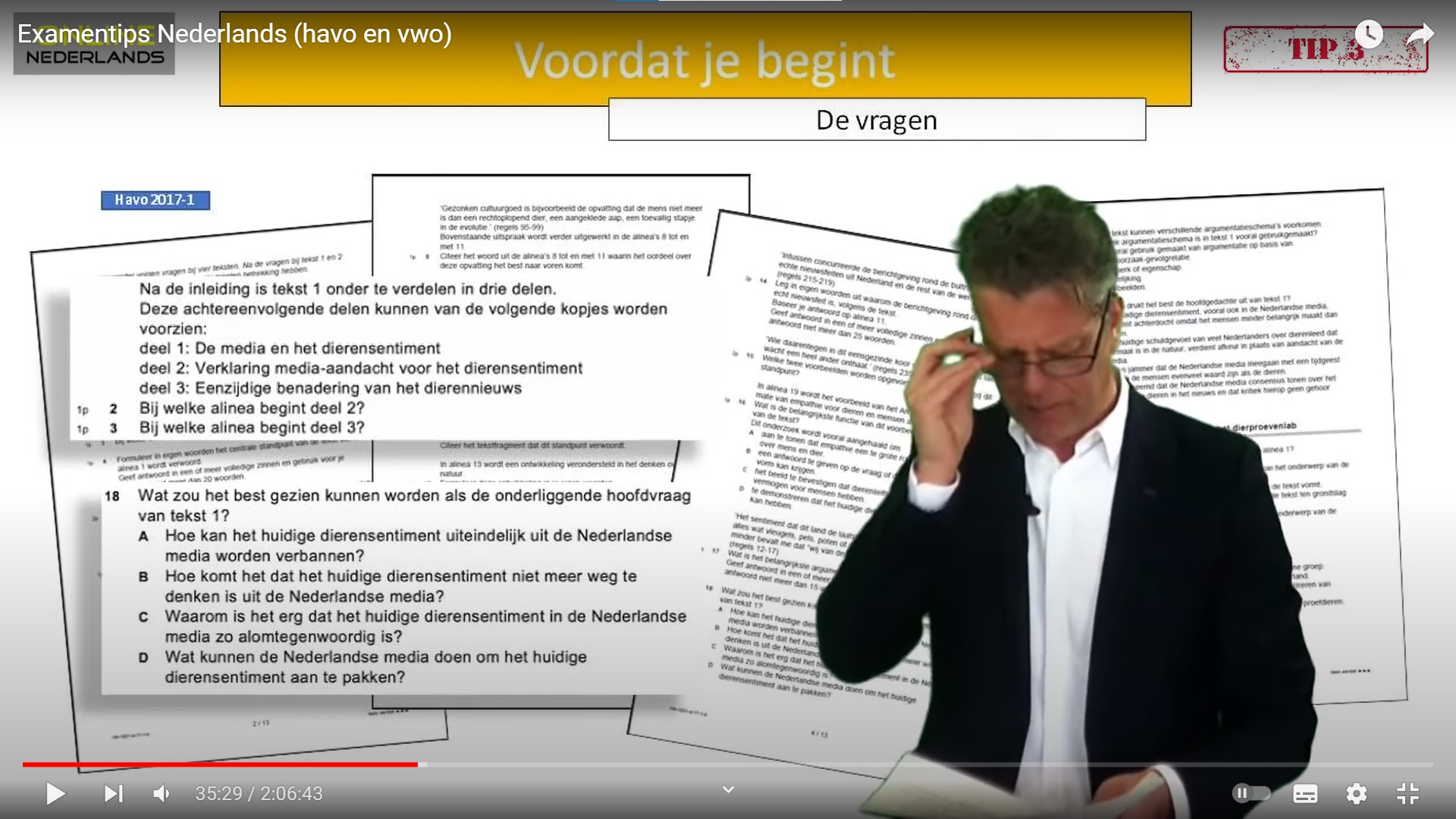 Uitleg examen lezen/luisteren (3F) – Taaltools - Centraal Examen Nederlands 3f Oefenen