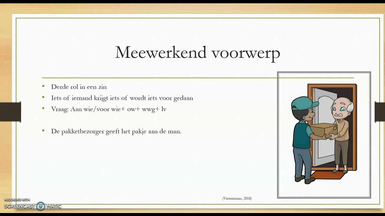Uitleg lijdend en meewerkend voorwerp - YouTube - Verschil Lijdend Voorwerp En Meewerkend Voorwerp