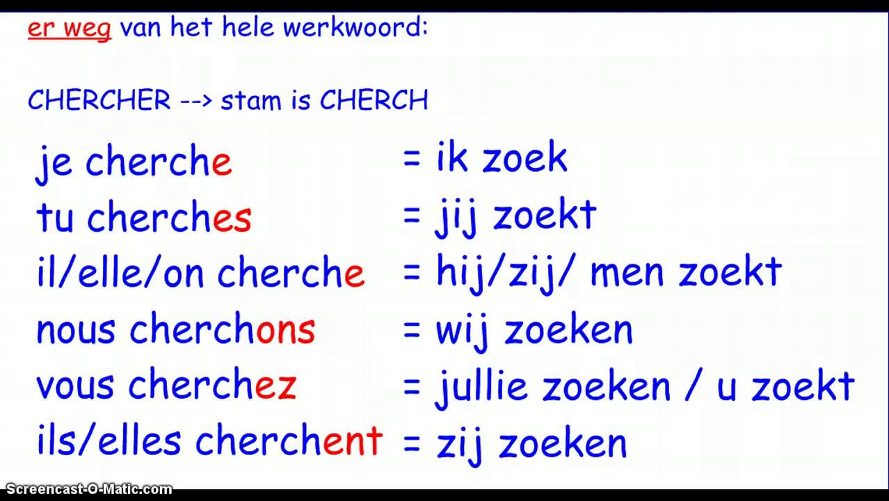 Ik Heb In Het Frans