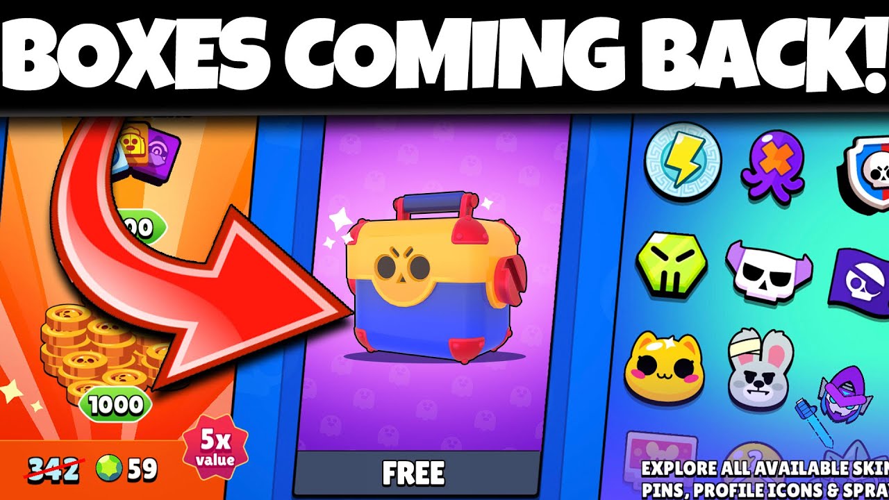 UPDATE INFO: The Return of Brawl Boxes! - YouTube - Komen De Dozen Terug In Brawl Stars