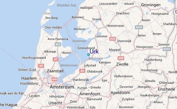 Urk Tide Station Location Guide - Waar Ligt Urk Op De Kaart