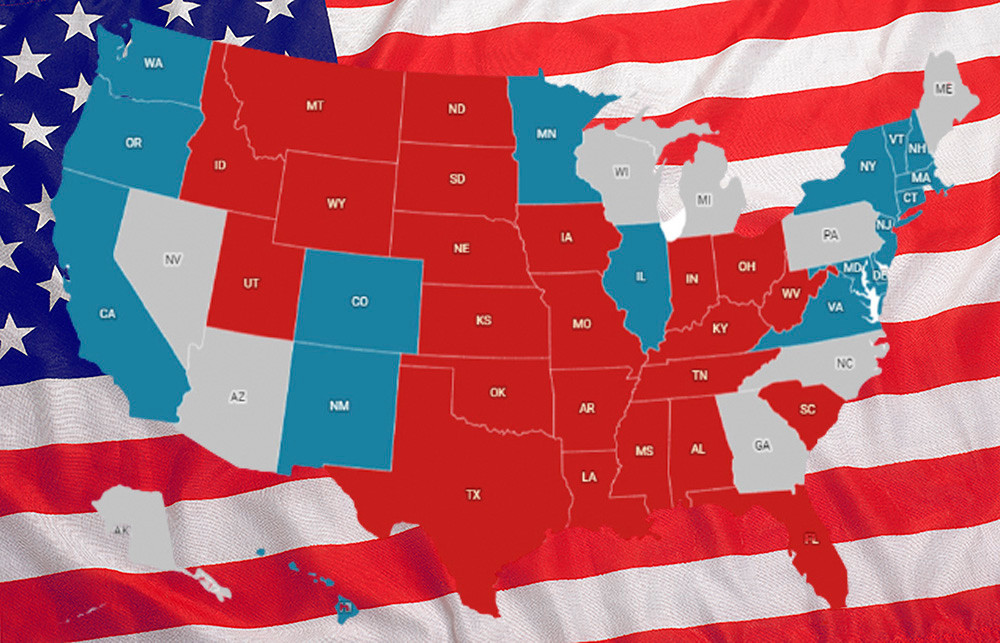 USA 2020: suivez l’évolution des résultats en direct sur notre carte - Verkiezingen In De Verenigde Staten 2024 Uitslag
