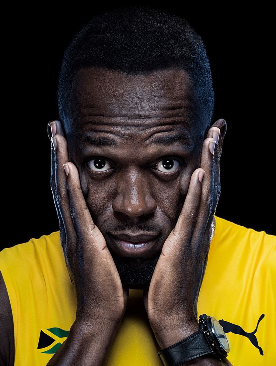 Usain Bolt, Portrait Photography Men, Photography Pictures, Beautiful - Topsnelheid Usain Bolt 100 Meter