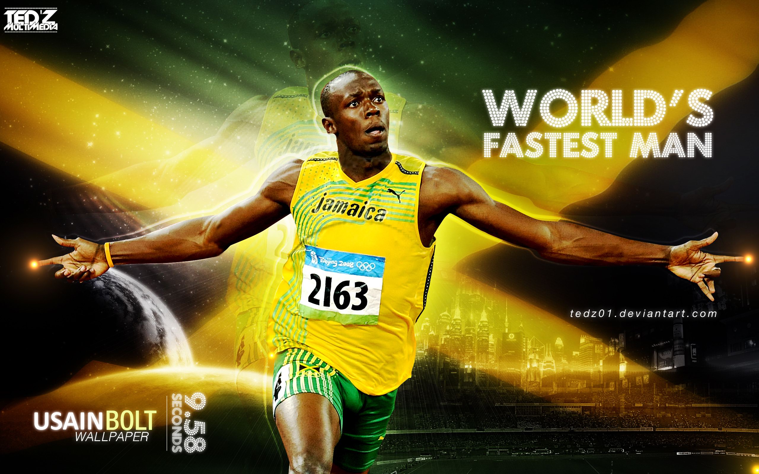 Usain Bolt wallpaper | 2560x1600 | #50709 - Welke Sport Is Onlosmakelijk Verbonden Met Usain Bolt
