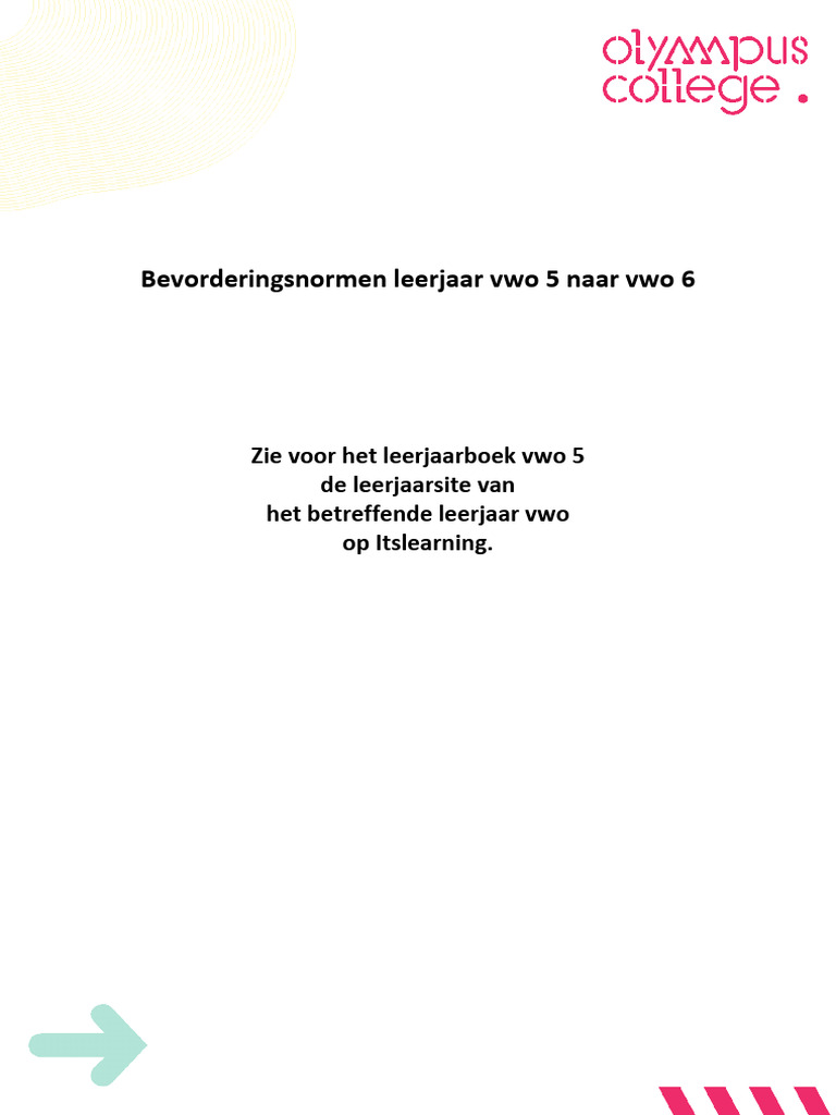 V5-overgangsnormen-en-verwijzing-leerjaarboekje_website | PDF - Overgangsnormen Havo 1 Naar Havo 2
