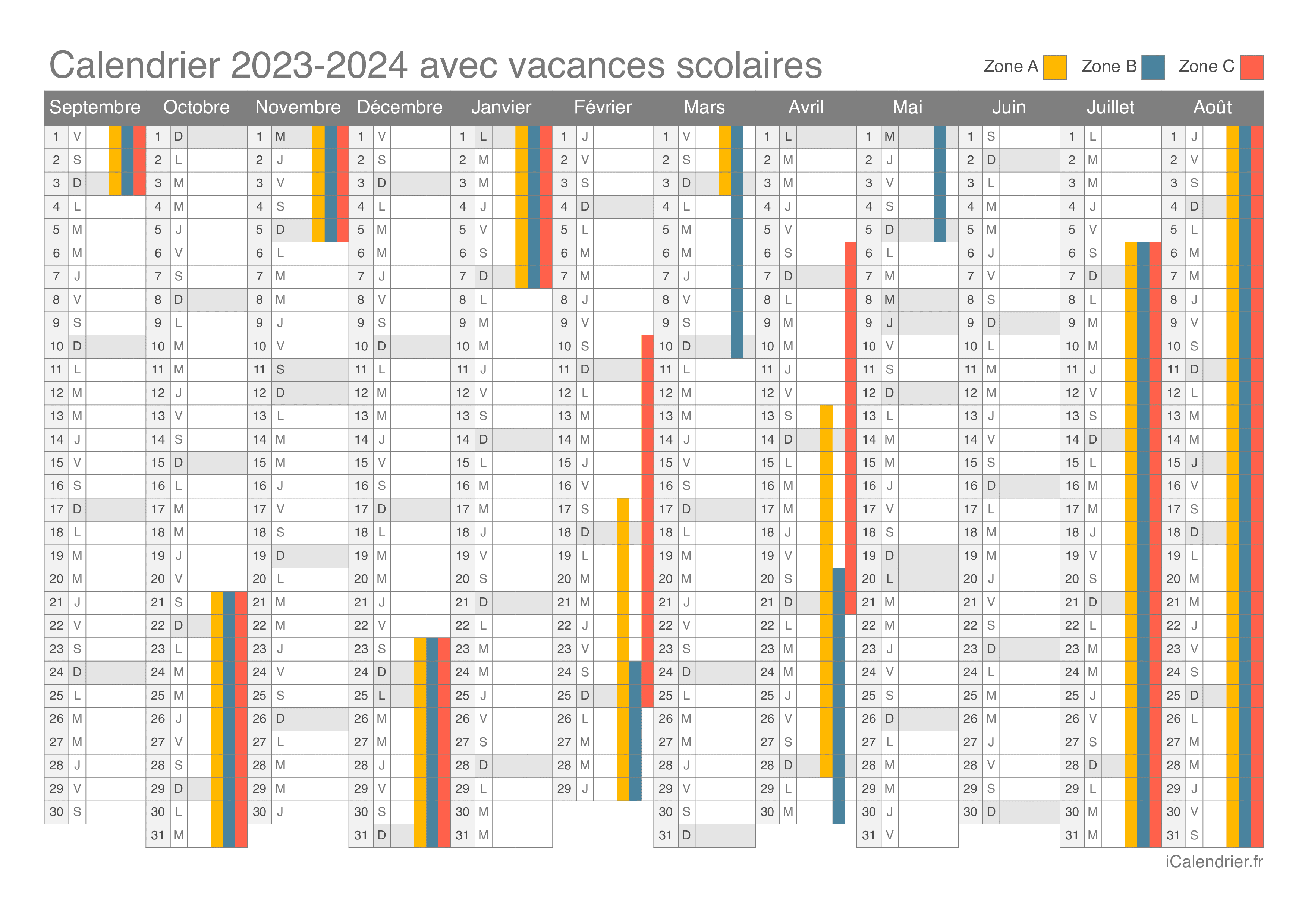 Vacances 2023 - Wanneer Eindigt De Zomervakantie 2023