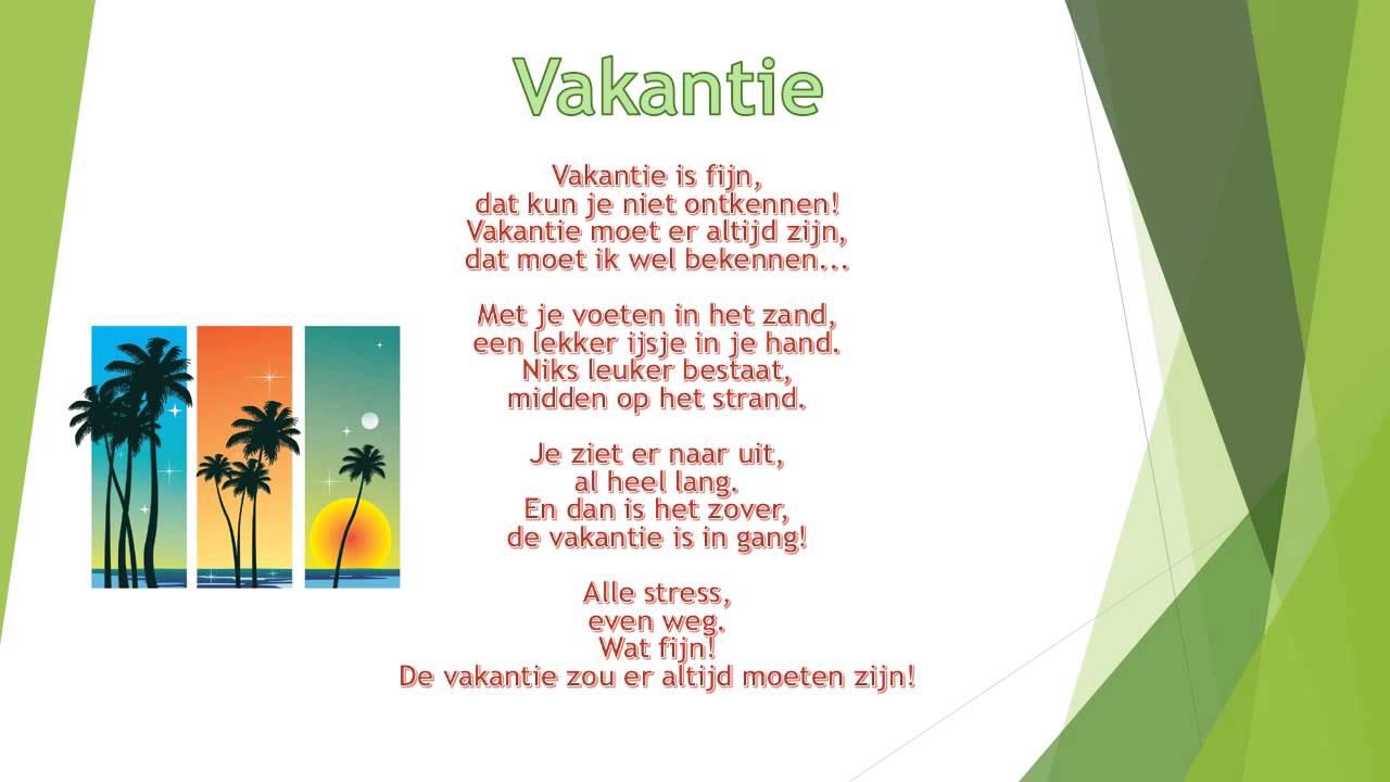 Vakantie versje - YouTube - Welke Vakantie Is Er In Februari