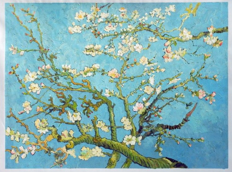 van gogh amandel bloesem | Idee verf, Kunst behang, Kunstwerk - Vincent Van Gogh Bekendste Schilderij