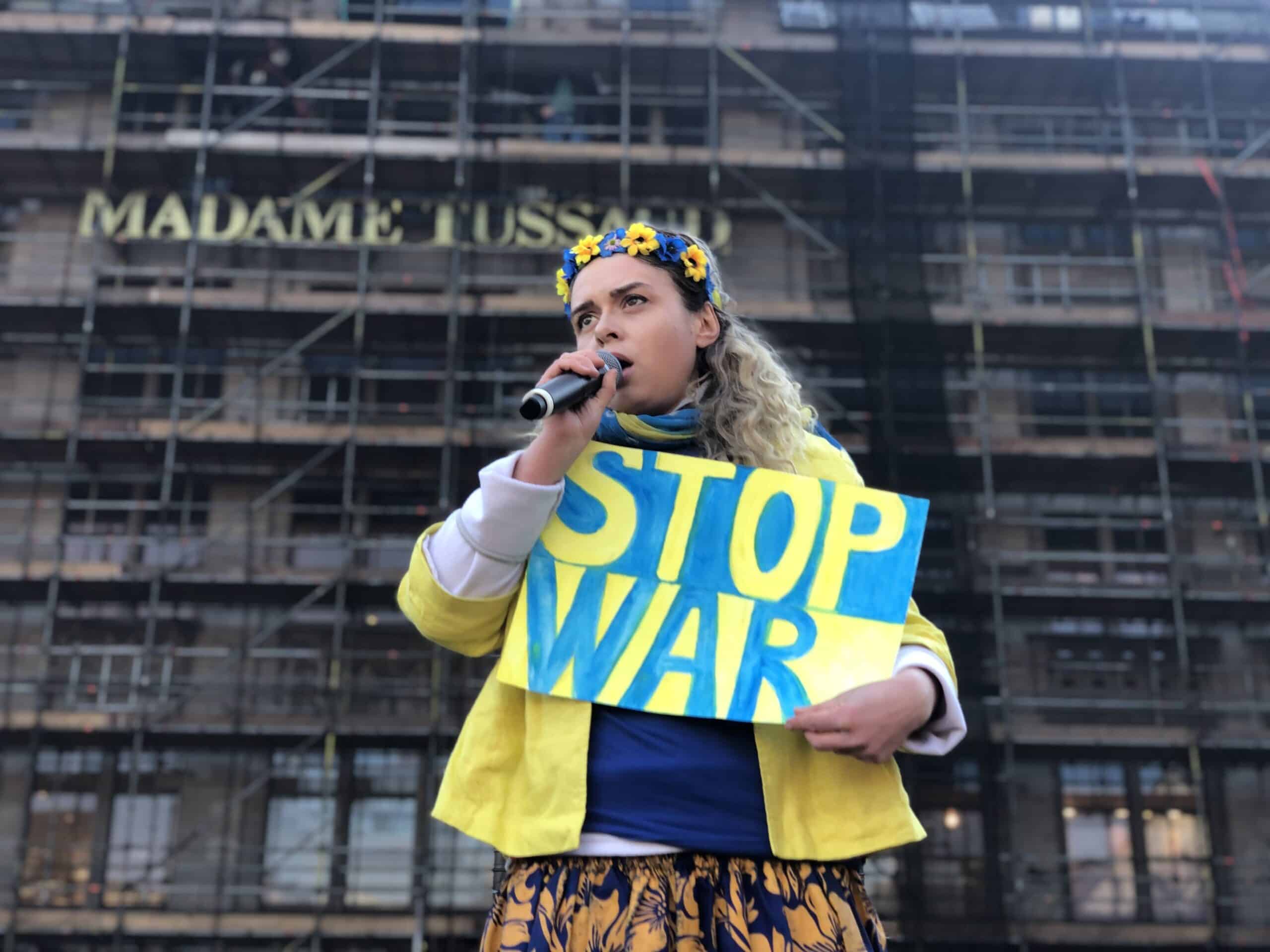 Veel manifestaties tegen Russische invasie van Oekraïne - upday Nieuws - Russische Invasie Van Oekraïne Sinds 2022