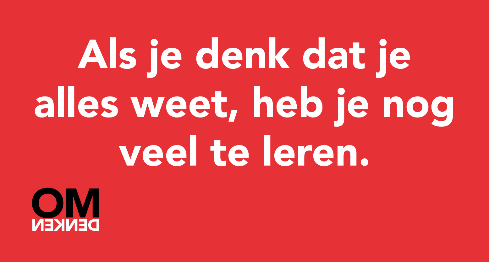 Veel te leren quote Omdenken - Lectuur Waaruit Veel Te Leren Valt