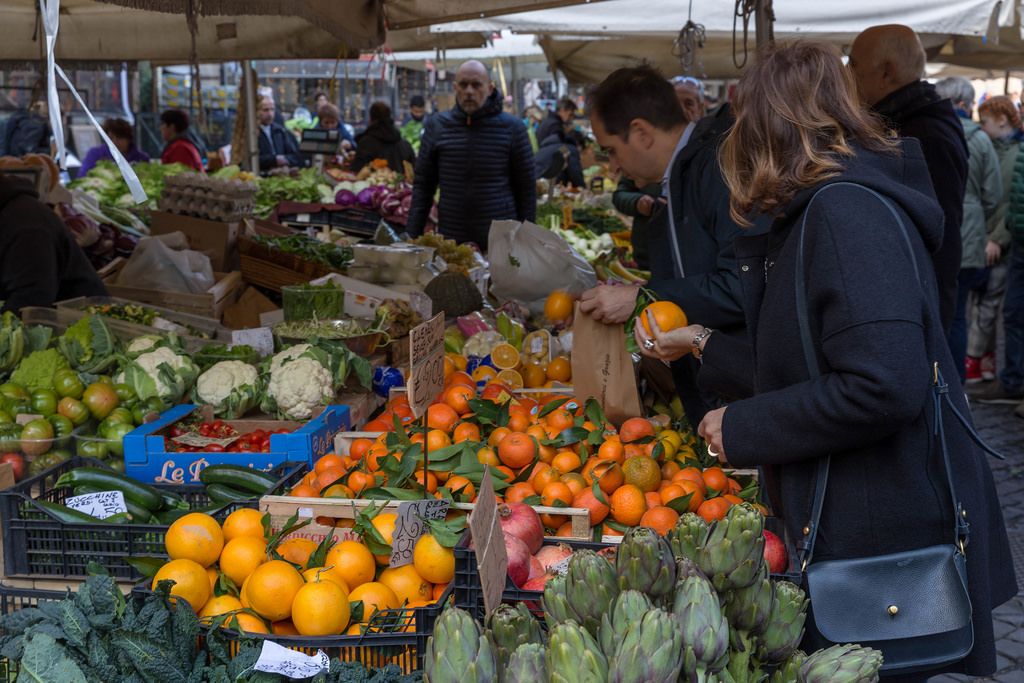 Markt In Nijmegen Op Zaterdag
