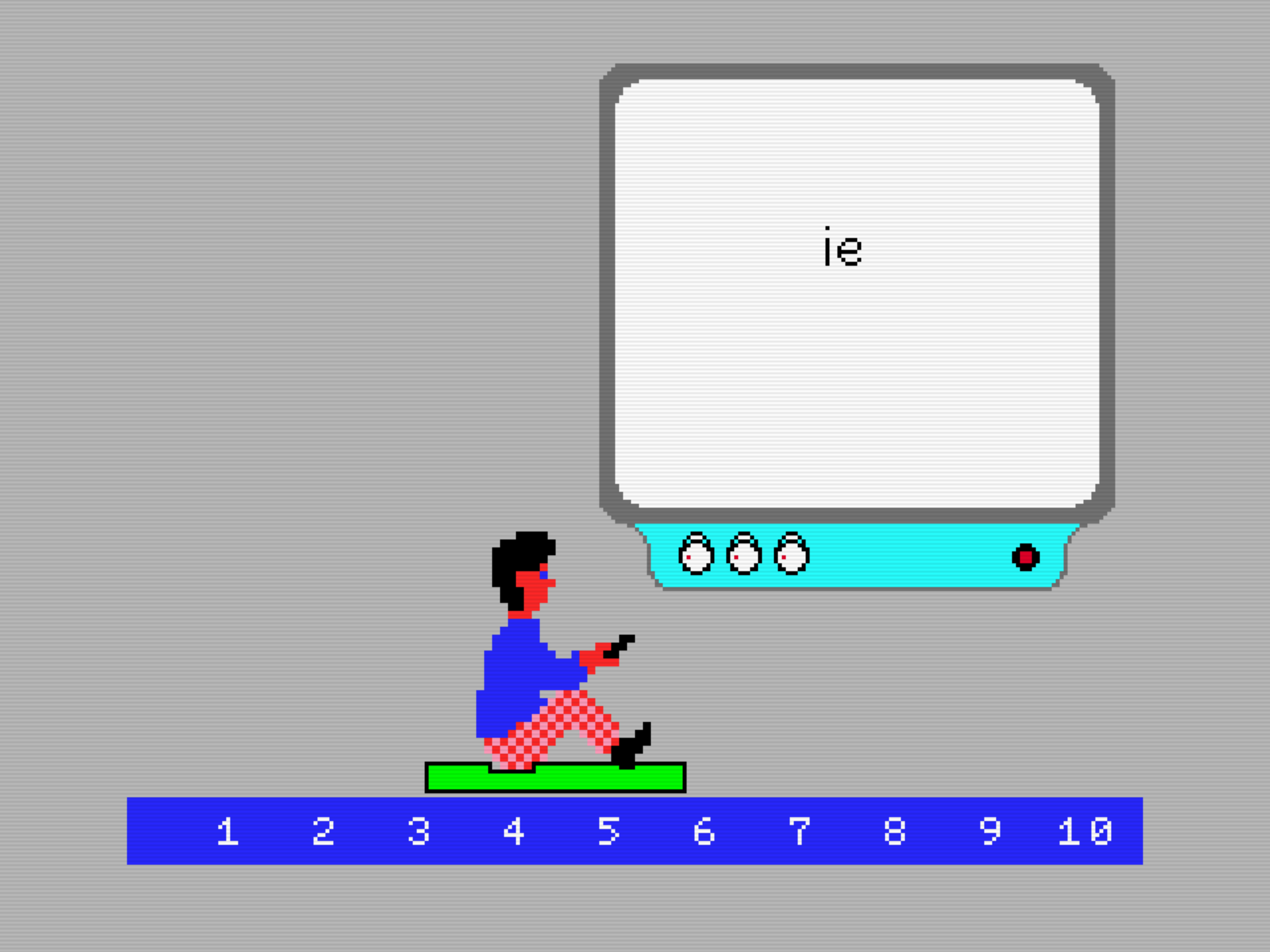 Veilig Leren Lezen - Programma 5 (1987, MSX2, Zwijsens Educatieve - Leren Lezen Groep 2 Oefeningen