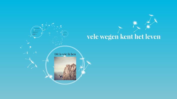 Vele Wegen Kent Het Leven