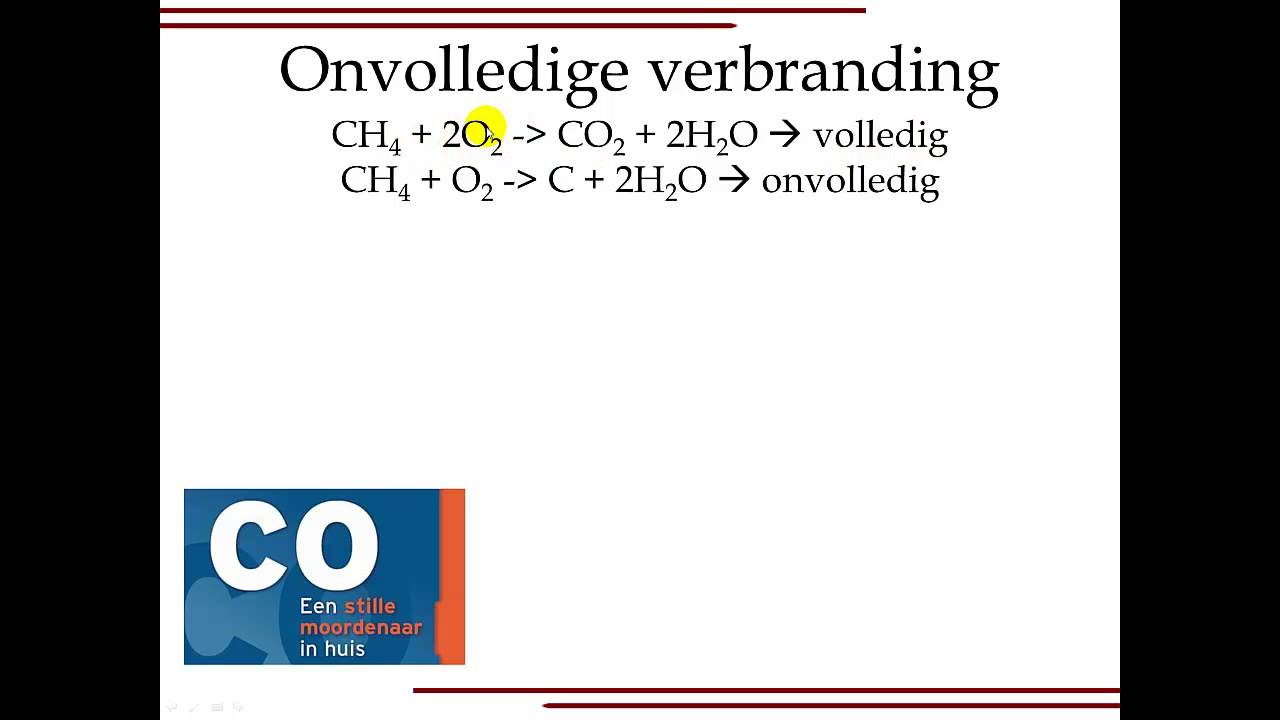 Welke Twee Stoffen Worden Omgezet Bij Verbranding