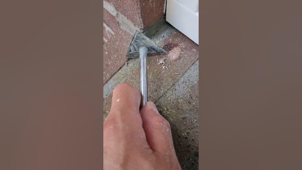 VERF VERWIJDEREN VAN MUUR! - YouTube - Beeld Dat Ontstaat Door Materiaal Te Verwijderen