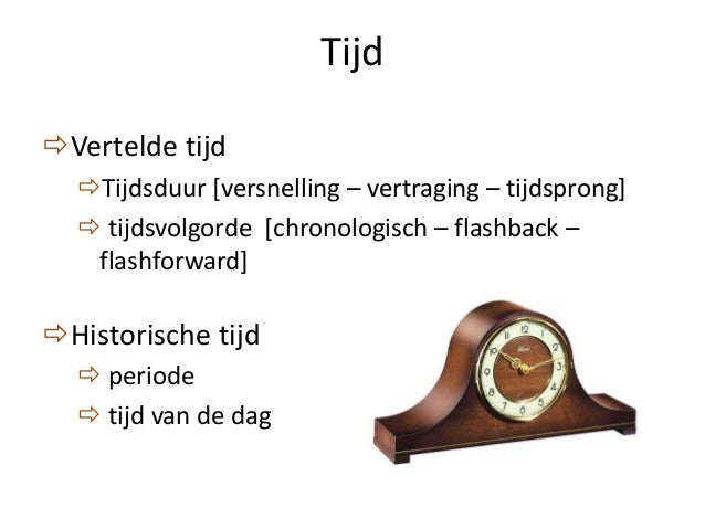 Verhaalanalyse - Verschil Verteltijd En Vertelde Tijd