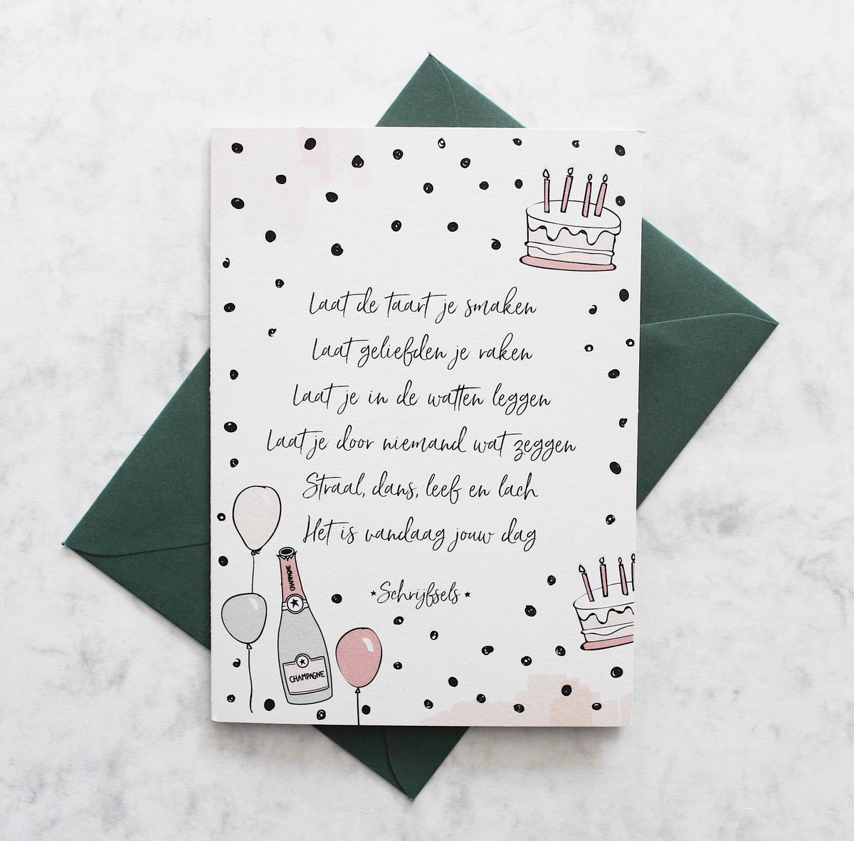 Verjaardagskaart Felicitatie Wenskaart Confetti Kaart - vrogue.co - Wat Op Een Verjaardagskaart Schrijven