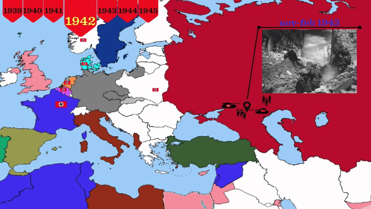 Verloop van de Tweede Wereldoorlog - YouTube - Wanneer Begon De Tweede Wereld Oorlog