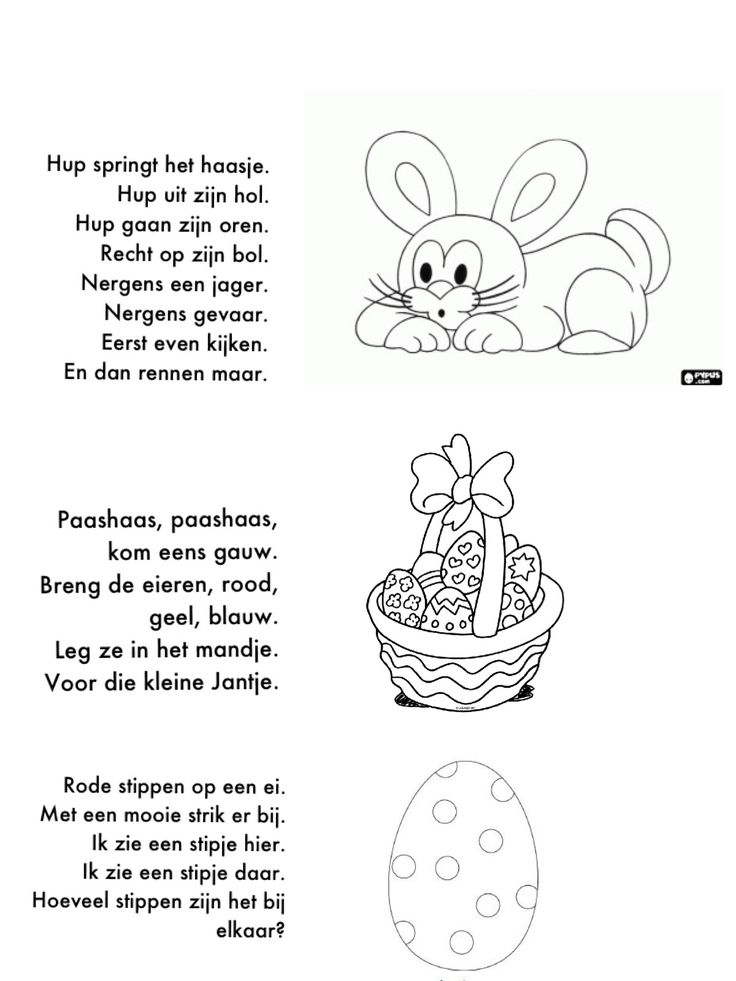 versjes Pasen | Knutselen pasen, Paaskaart, Paashaas - Waarom Paashaas En Eieren Met Pasen