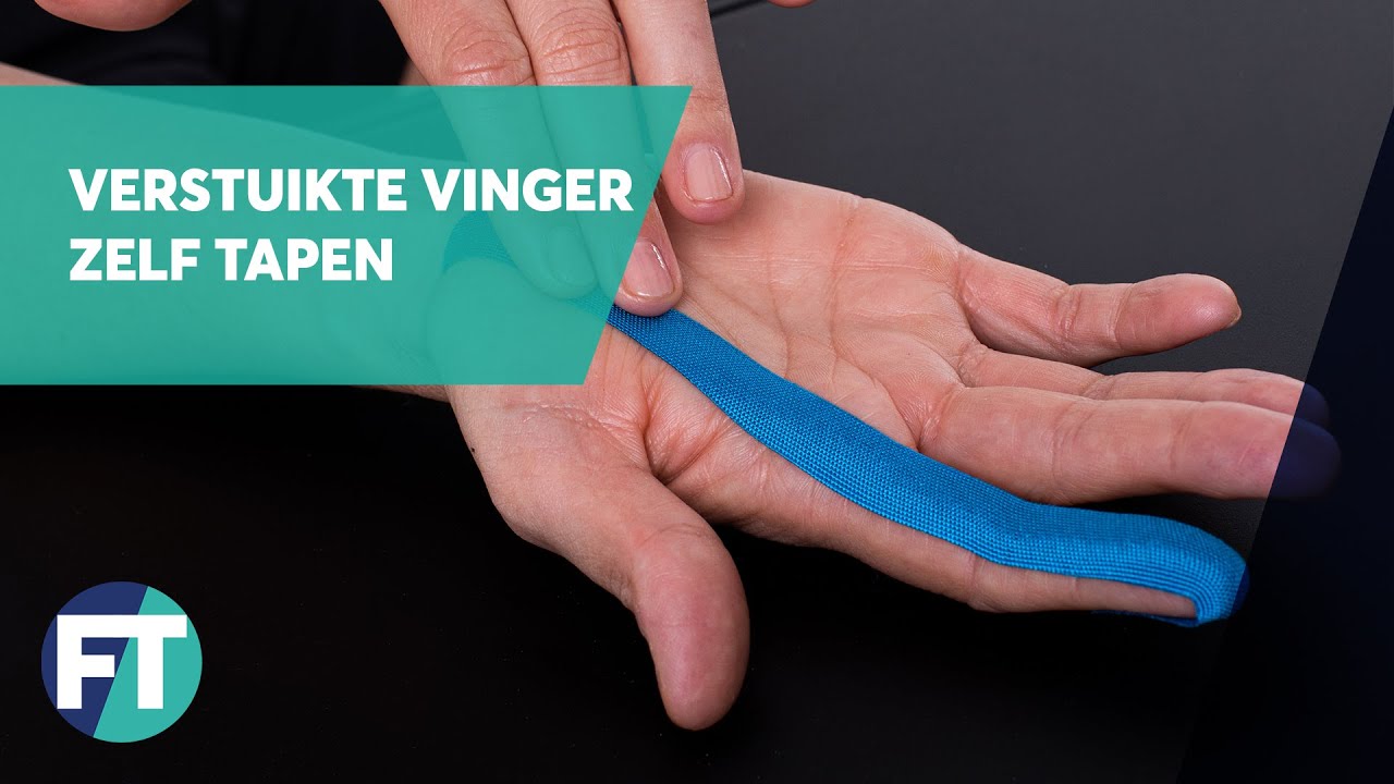 Verstuikte vinger zelf tapen » Instructie » FysioTape - YouTube - Een Vel Van De Stapel