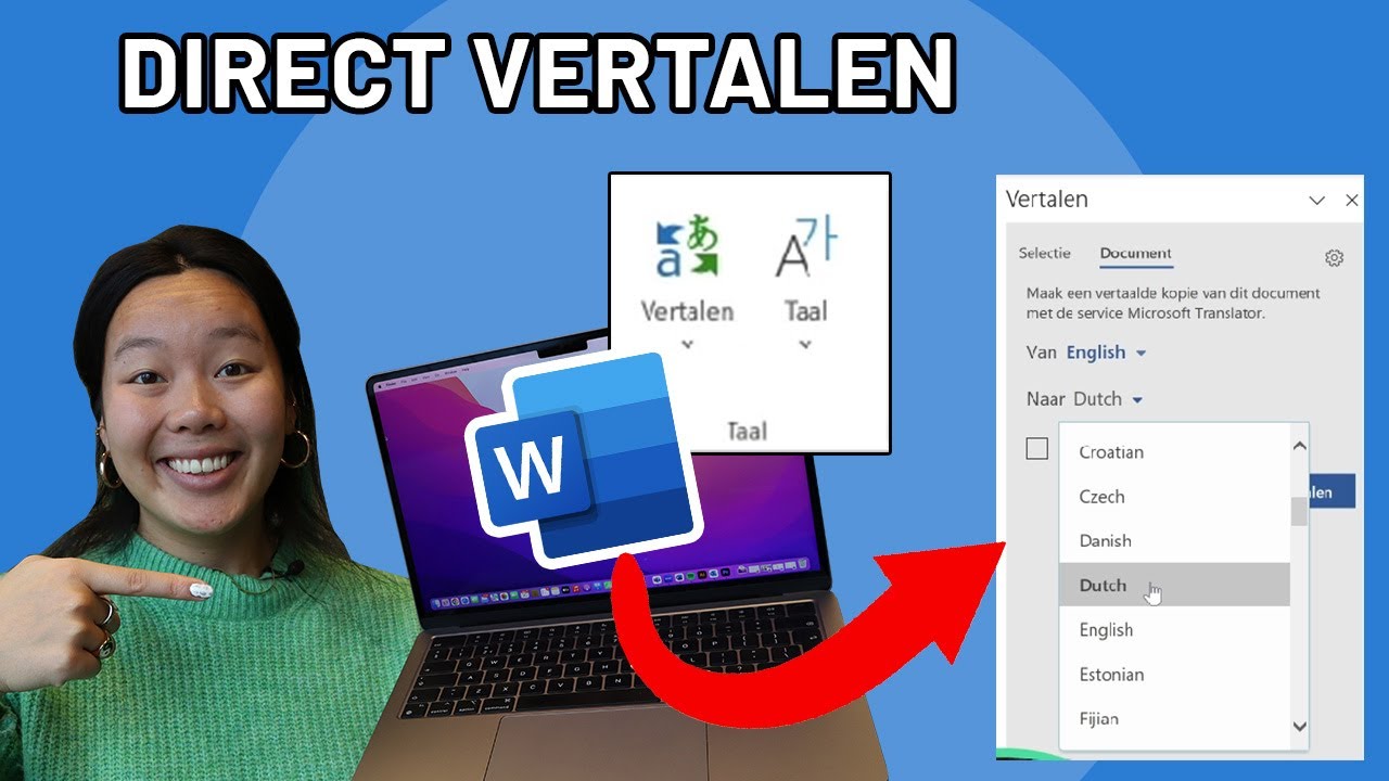 Vertaal je document in Word - Zonder Google Translate! - YouTube - Word Document Vertalen Naar Engels