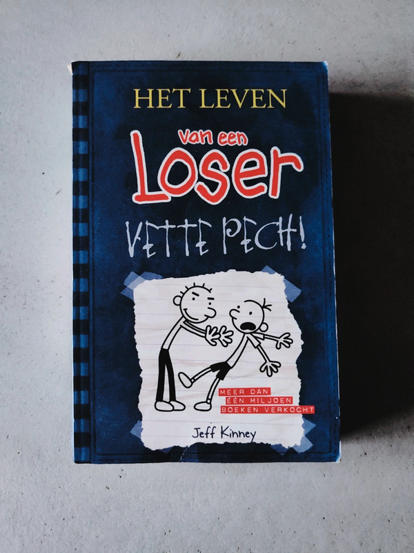 Vette pech, het leven van een loser - Jeff Kinney | Vinted - Leven Van Een Loser Vette Pech