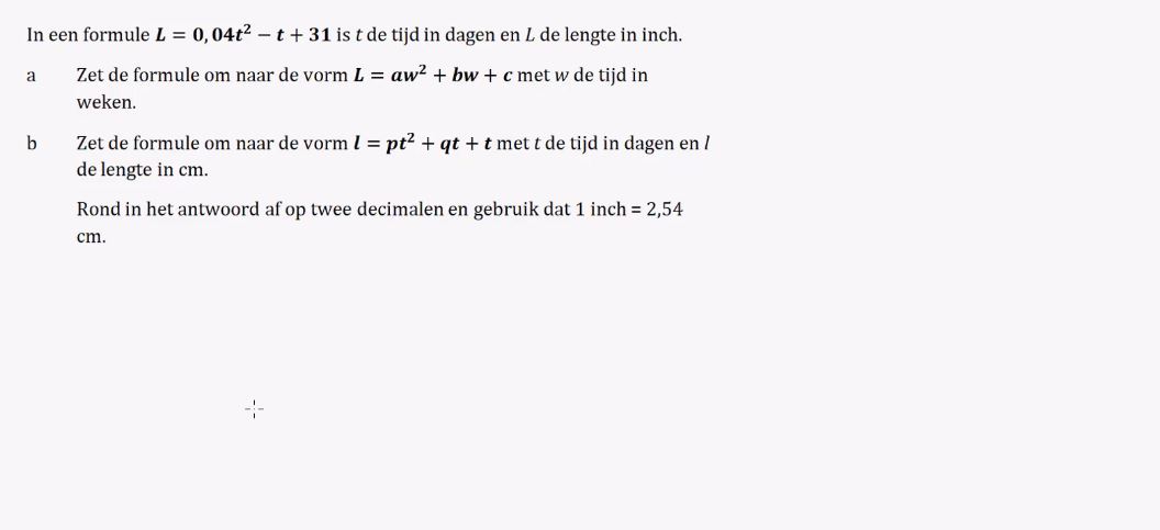 Video uitwerkingen HAVO 5 H11.2: Herleiden en combineren van formules - Formules Herleiden Wiskunde A Havo Oefenen