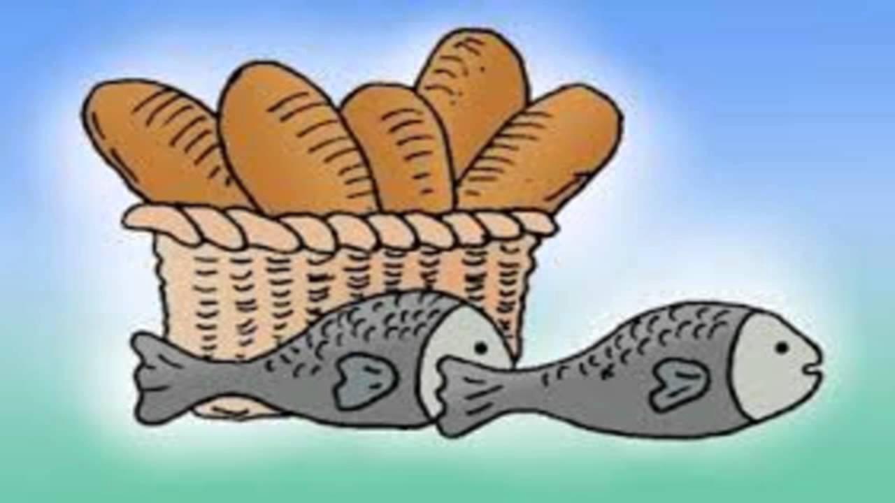 Vijf broden en Twee visjes - Paasviering 2014 - YouTube - 5 Broden En 2 Vissen