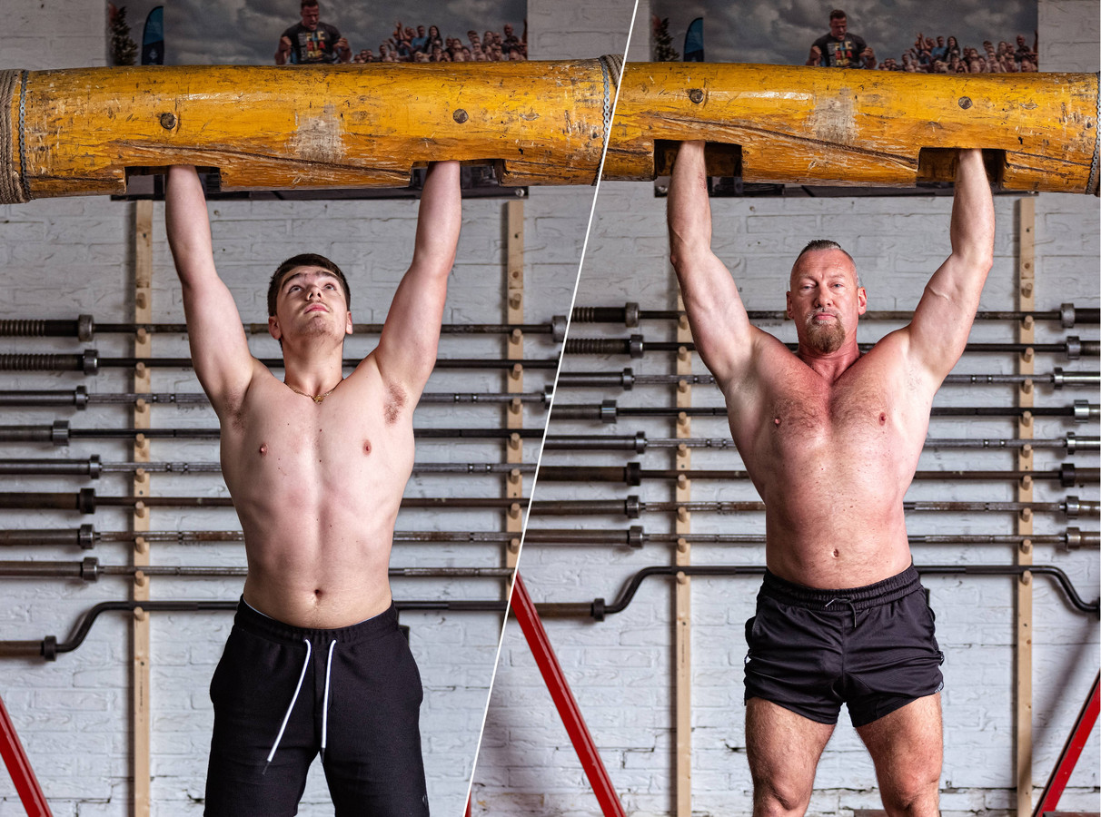 Vijf keer per week trainen Jan-Willem (51) en zoon Thanos (16) voor één - Jan Willem De Graaf