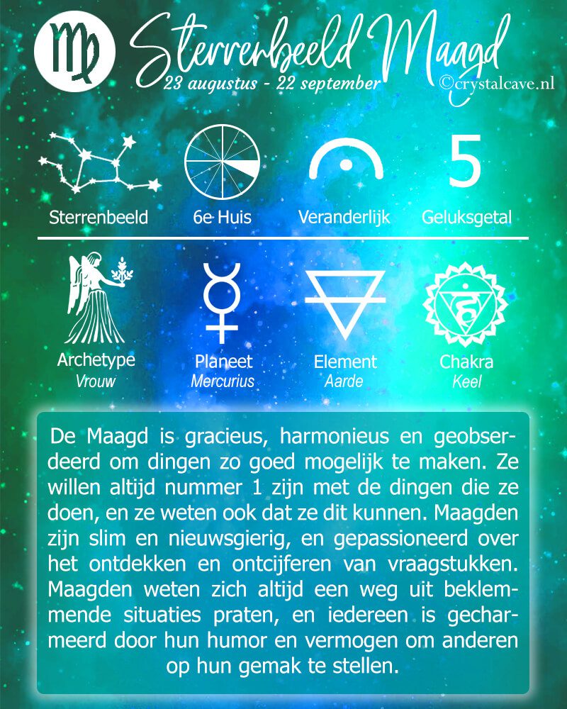 Virgo Information - Crystal Cave | Crystal Cave - Maagd In Het Engels Sterrenbeeld