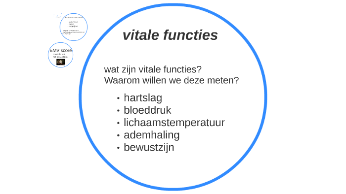 vitale functies by Barbara Schild on Prezi - Welke Vitale Functie Controleer Je Als Eerste Bij Ieder Slachtoffer